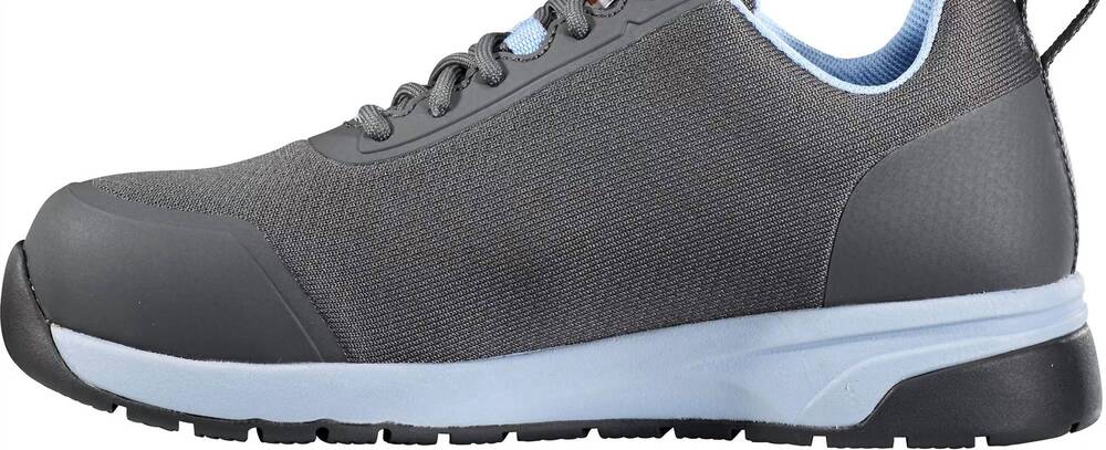NEW CARHARTT women's force sd work shoe in grey with white sole